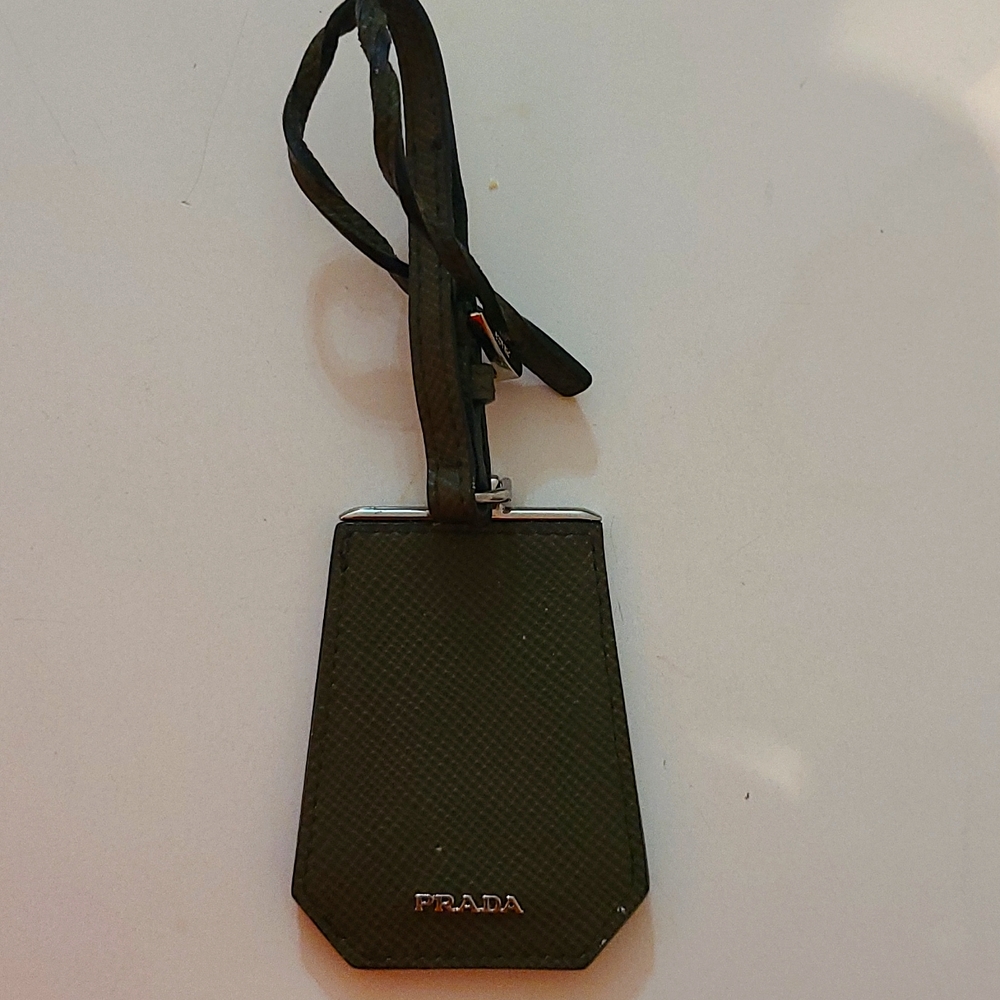 Prada Purse/ Luggae Tag or Key Holder